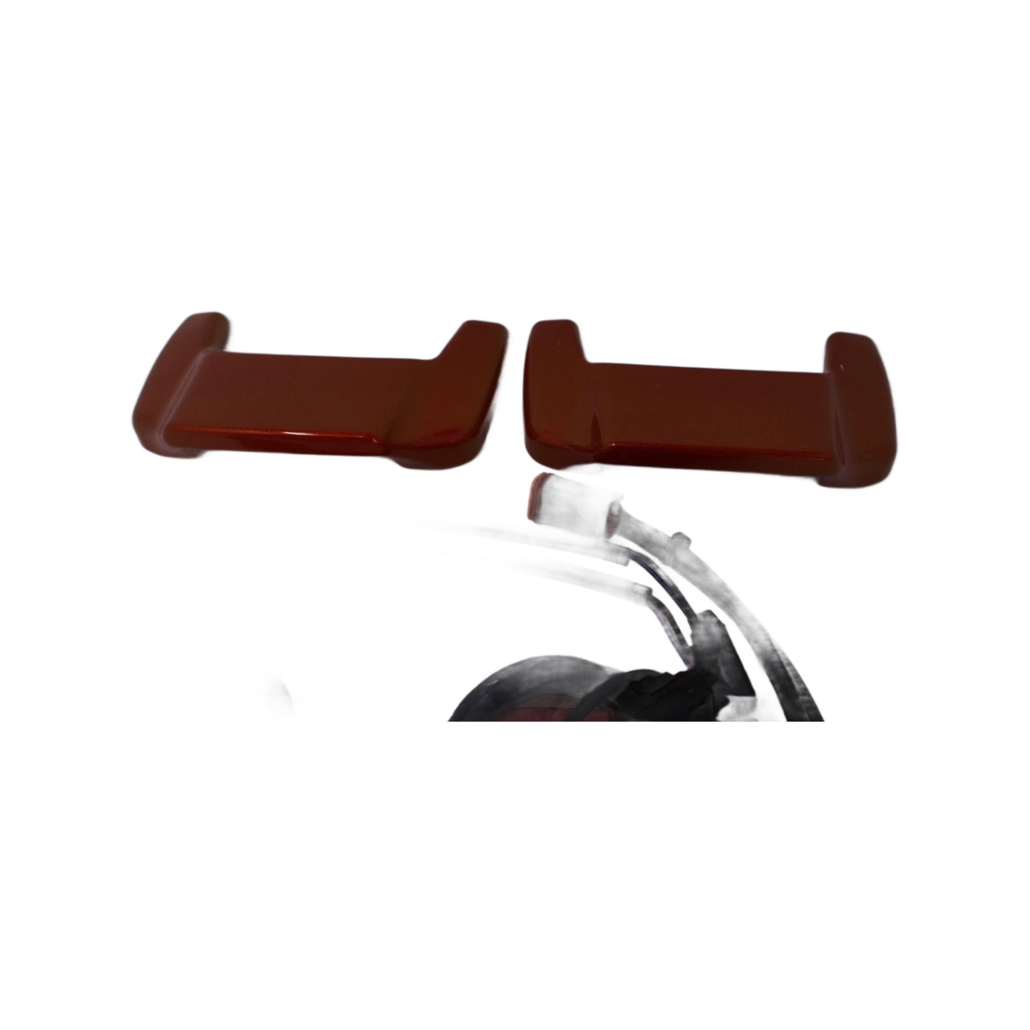 58606-08CPL NEW OEM 1995-2013 HARLEY-DAVIDSON TOURING SADDLEBAG LID SPOILER KIT