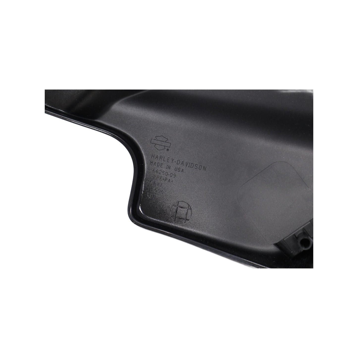 66612-11CRP NEW OEM HARLEY-DAVIDSON CVO LEFT SIDE COVER BLACK DIAMOND FLHXSE2
