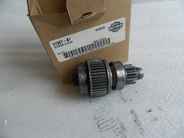 31567-81 NEW OEM 1986-1994 HARLEY-DAVIDSON SPORTSTER STARTER DRIVE CLUTCH