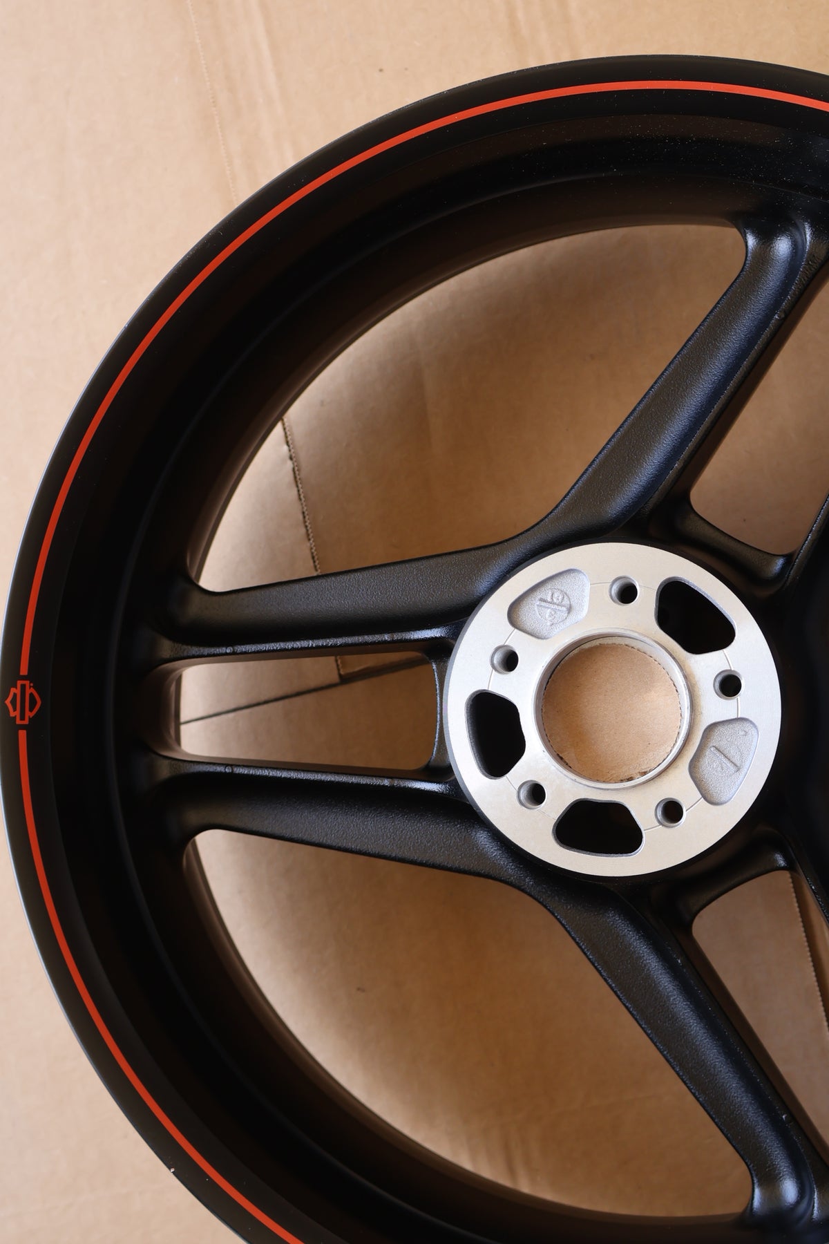 43348-10A NEW OEM 2008-2011 HARLEY-DAVIDSON XR1200 REAR WHEEL RIM 3-SPOKE