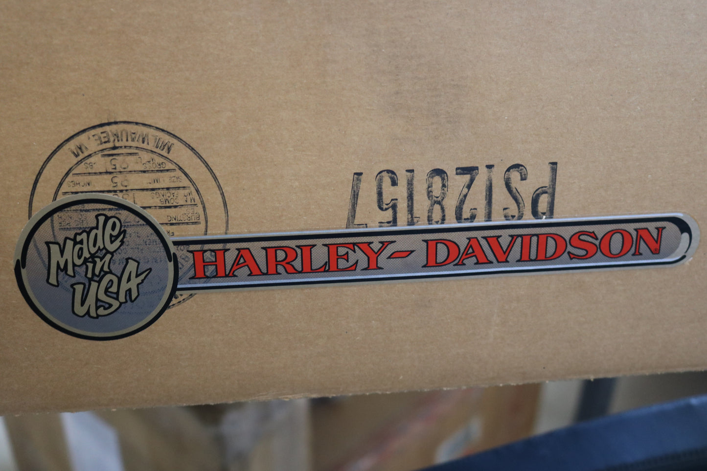 14320-90 NEW OEM HARLEY FXRT FXR FXRD LEFT SIDE GAS TANK DECAL 14320-90