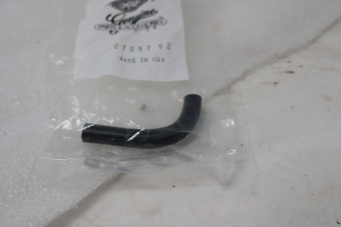 27097-92 NEW OEM 1993-1994 HARLEY-DAVIDSON TOURING & SPORTSTER TUBE VALVE TO ATMOSPHERE