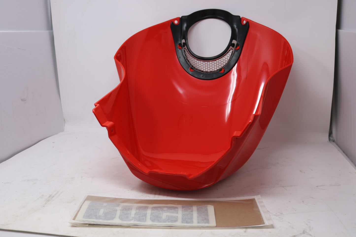 M1224.2ANMZ NEW OEM 2003-2010 BUELL XB 1125R/CR AIRBOX COVER SUNSET ORANGE W/DECAL