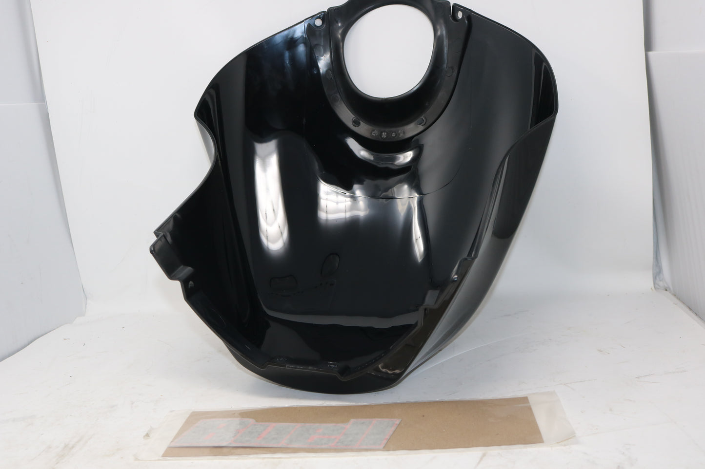 M1224.2ATMW NEW OEM 2003-2010 BUELL XB 1125R/CR AIRBOX COVER MIDNIGHT BLACK W/DECAL