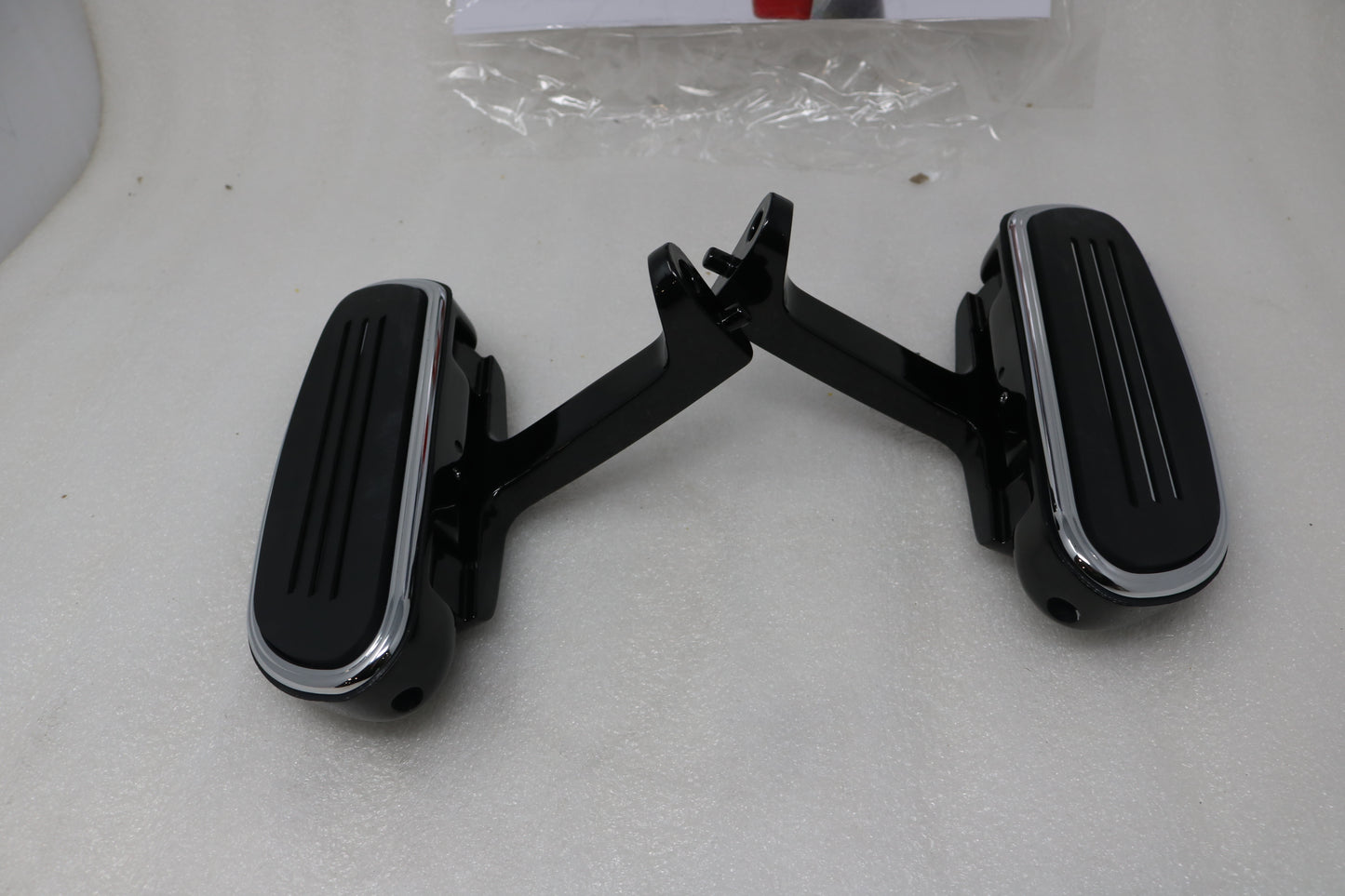 489944 NEW BIKERS CHOICE BLACK PASSENGER FLOORBOARDS FITS 1993-2022 HARLEY TOURING