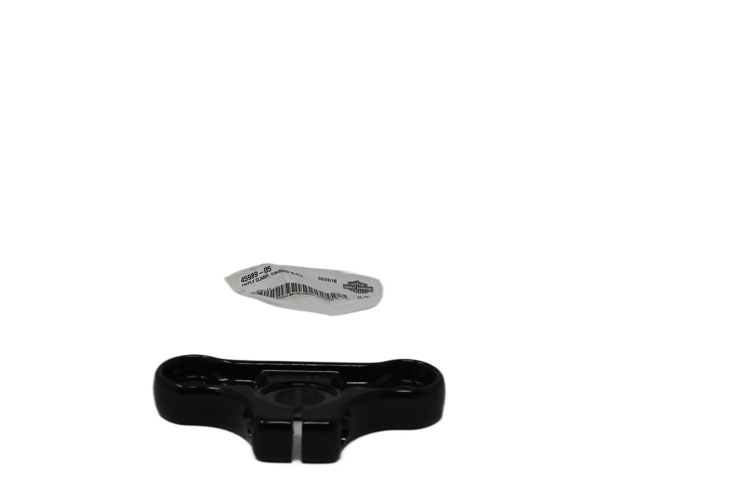 45989-05 NEW OEM 2005-2011 HARLEY-DAVIDSON HERITAGE SPRINGER UPPER TRIPLE TREE CLAMP CROSSBONES