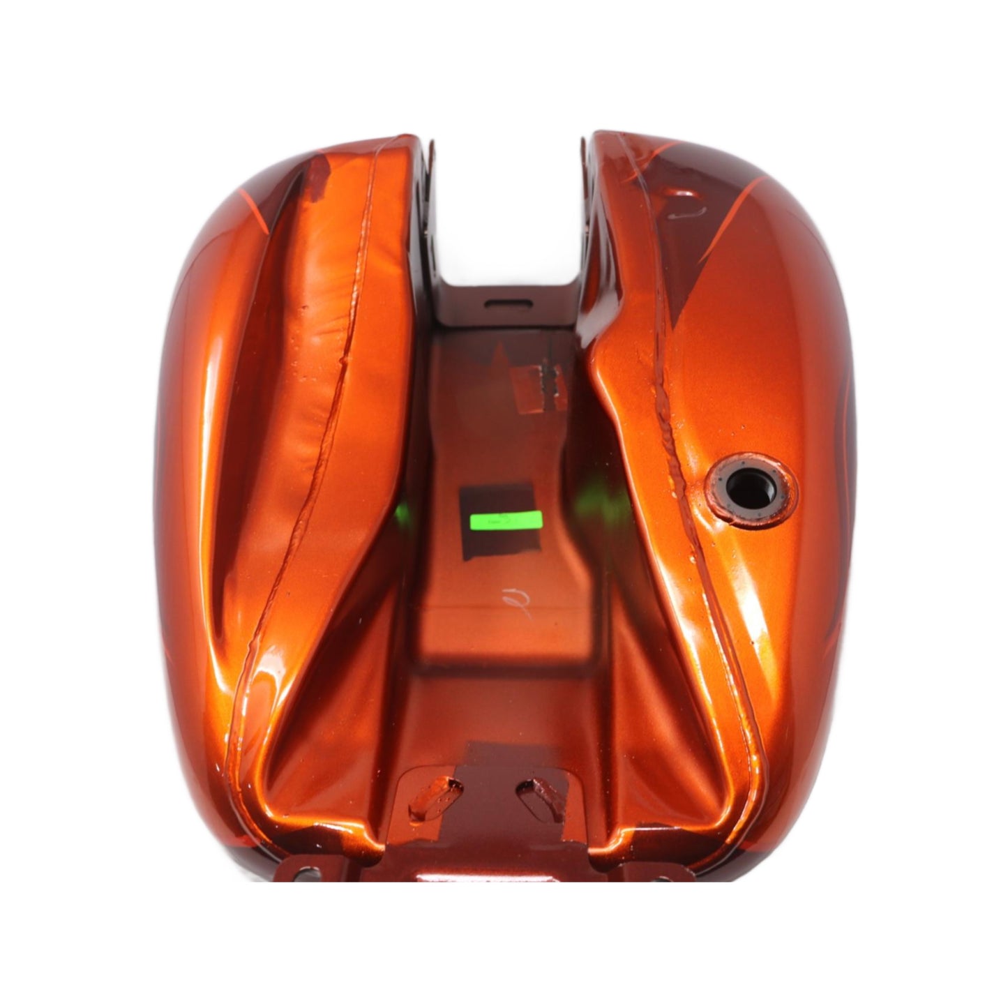 61386-10DEB NEW OEM 2010 HARLEY-DAVIDSON CVO TOURING GAS TANK BURNT AMBER HOT CI