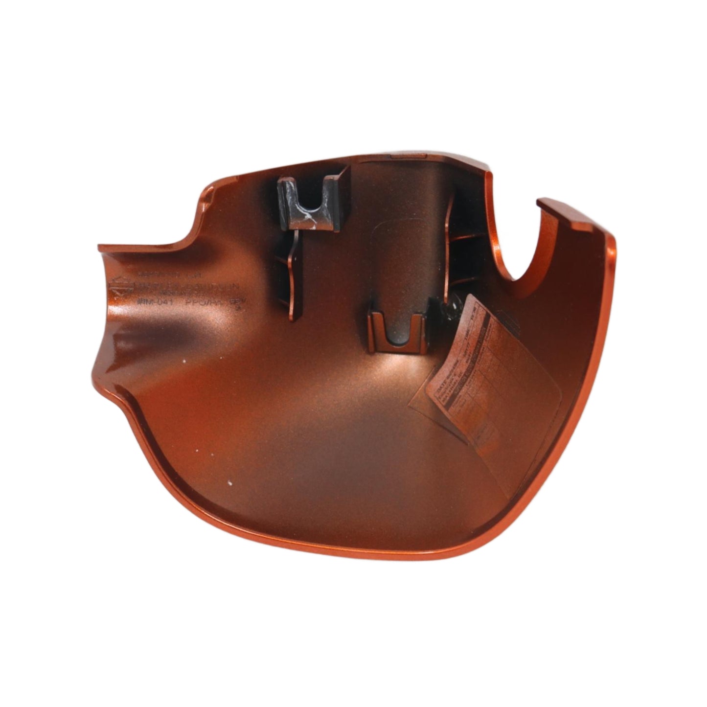 58491-10DED58491-10DED NEW OEM HARLEY-DAVIDSON CVO CAP LOWER FAIRING LH HOT CITRUS FLHTCUSE