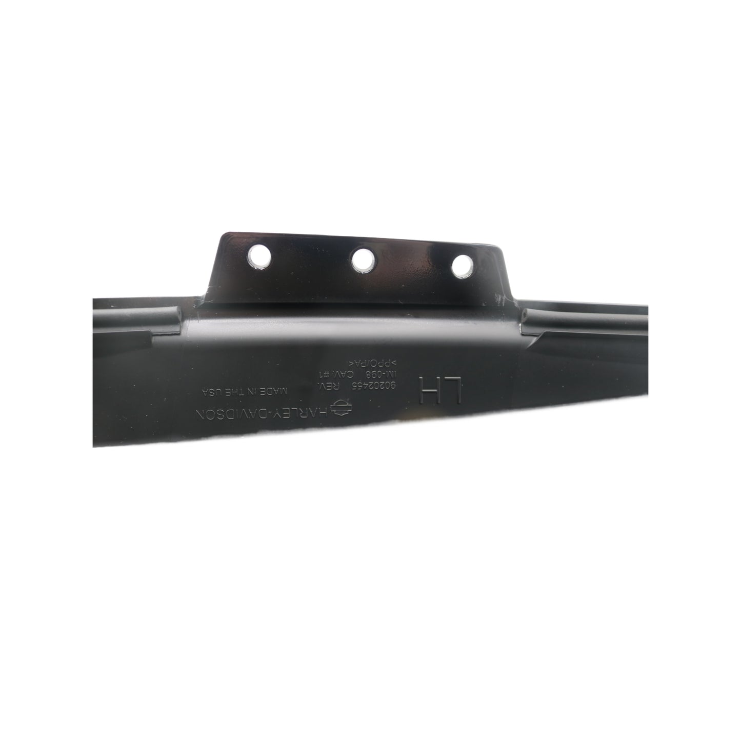 90202699DH OEM NTO 2024/2025 HARLEY-DAVIDSON TOURING LEFT SADDLEBAG LID VIVID BLACK