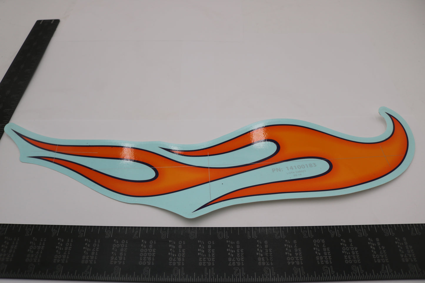 14100183 NEW OEM HARLEY-DAVIDSON TOURING CVO LEFT FRONT FENDER DECAL