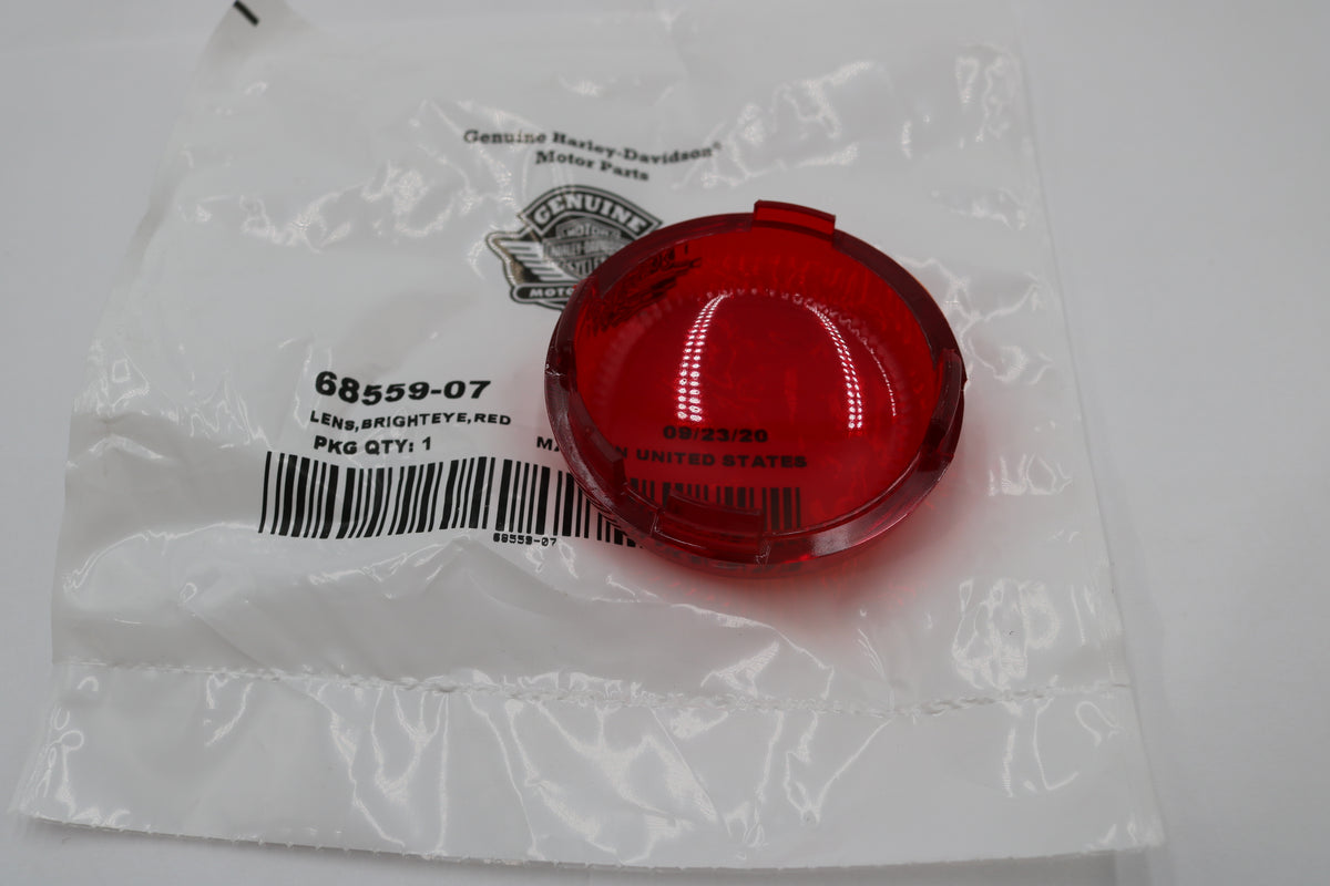 68559-07 NEW OEM HARLEY-DAVIDSON SOFTAIL DYNA TOURING RED TURN
