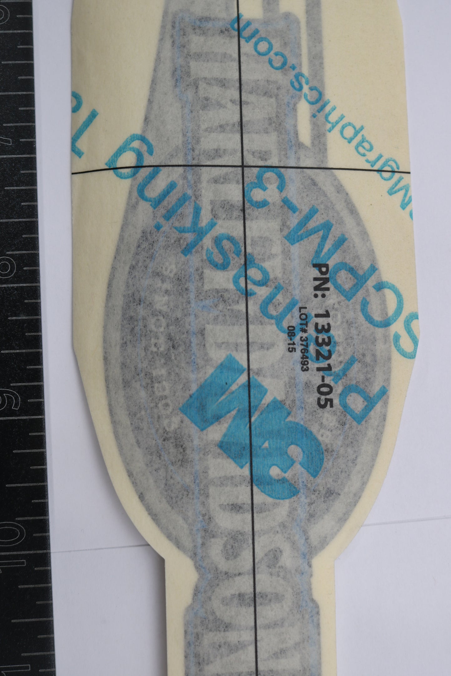 13321-05 NEW OEM 2005 HARLEY-DAVIDSON HERITAGE SOFTAIL RIGHT FUEL TANK DECAL BLUE
