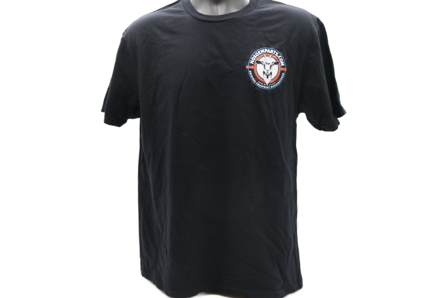 Nosoemparts.com NOS & OBS Parts Cycle Shop T-shirt - DeWitt, IA USA