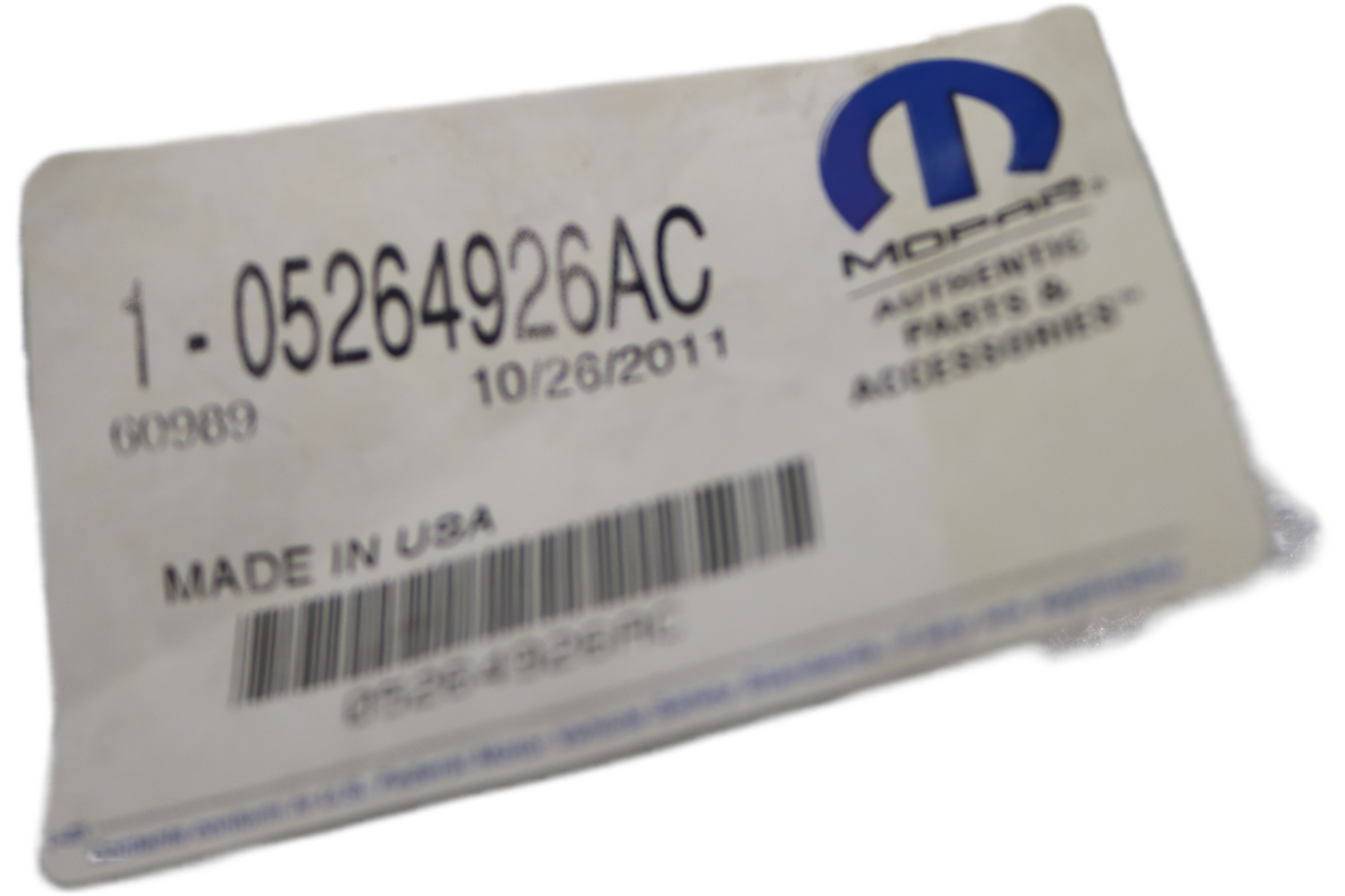 5264926AC NEW OEM MOPAR 2003-2004 DODGE VIPER A/C LIQUID LINE HOSE