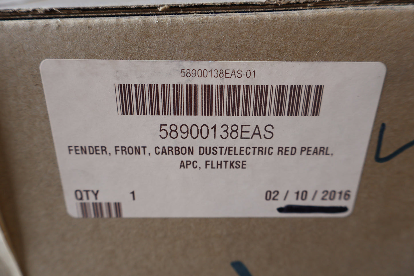 58900138EAS NEW OEM 2016 HARLEY-DAVIDSON FLHTKSE SCREAMIN EAGLE LMT FRONT FENDER