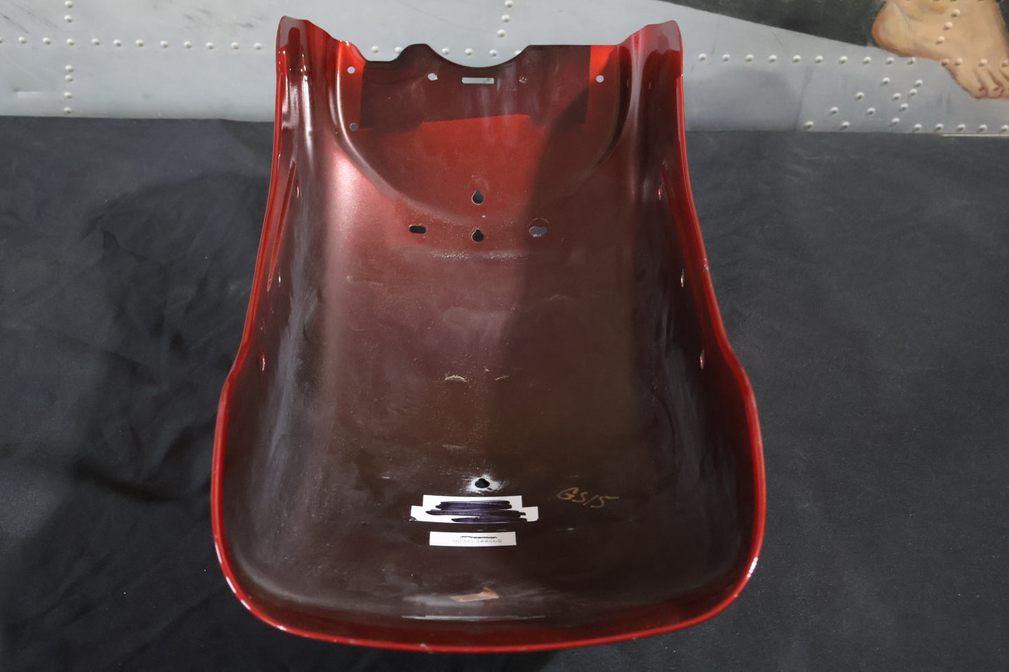 59500532EGG NEW OEM 2018 HARLEY-DAVIDSON FLFBS FATBOY REAR FENDER WICKED RED