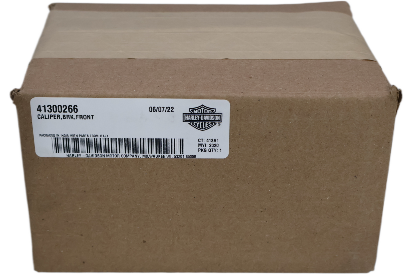 41300266 NEW OEM 2016-2020 HARLEY-DAVIDSON STREET XG500 XG750 FRONT BRAKE CALIPER