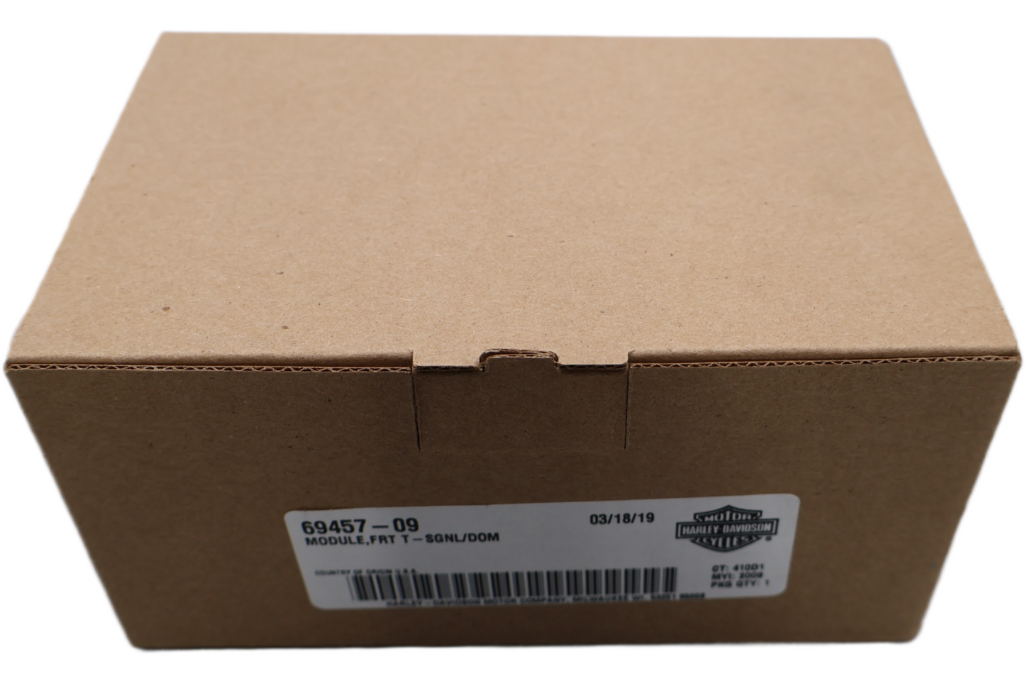69457-09 NEW OEM 2009-2017 HARLEY-DAVIDSON VRSC VROD FRONT TURN SIGNAL MODULE