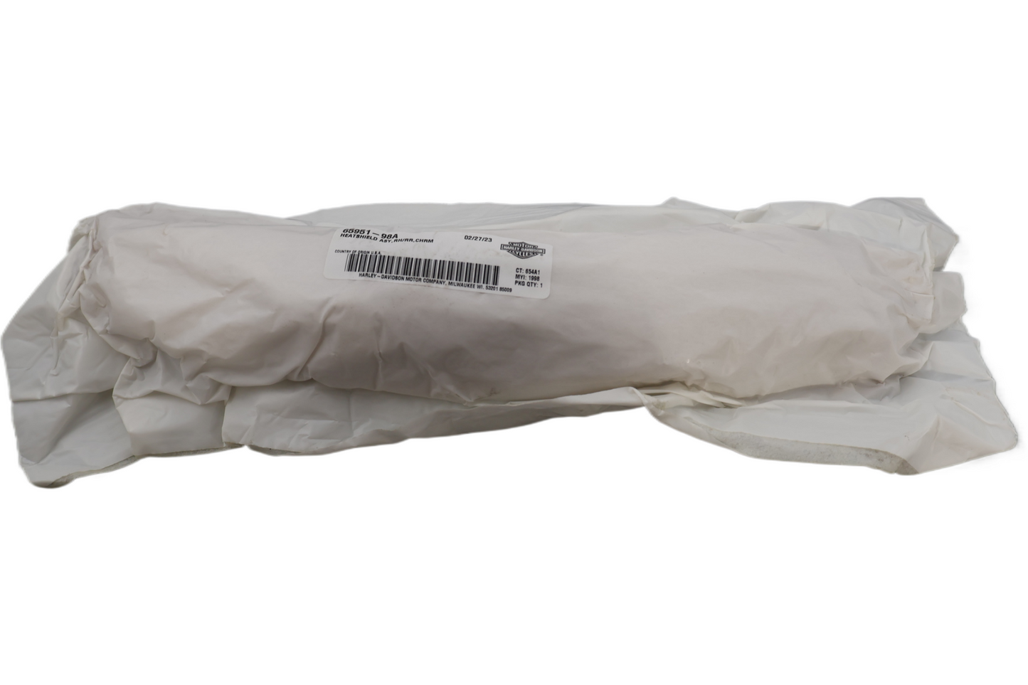 65951-98A NEW OEM 1998-2008 HARLEY-DAVIDSON TOURING RIGHT REAR HEATSHIELD