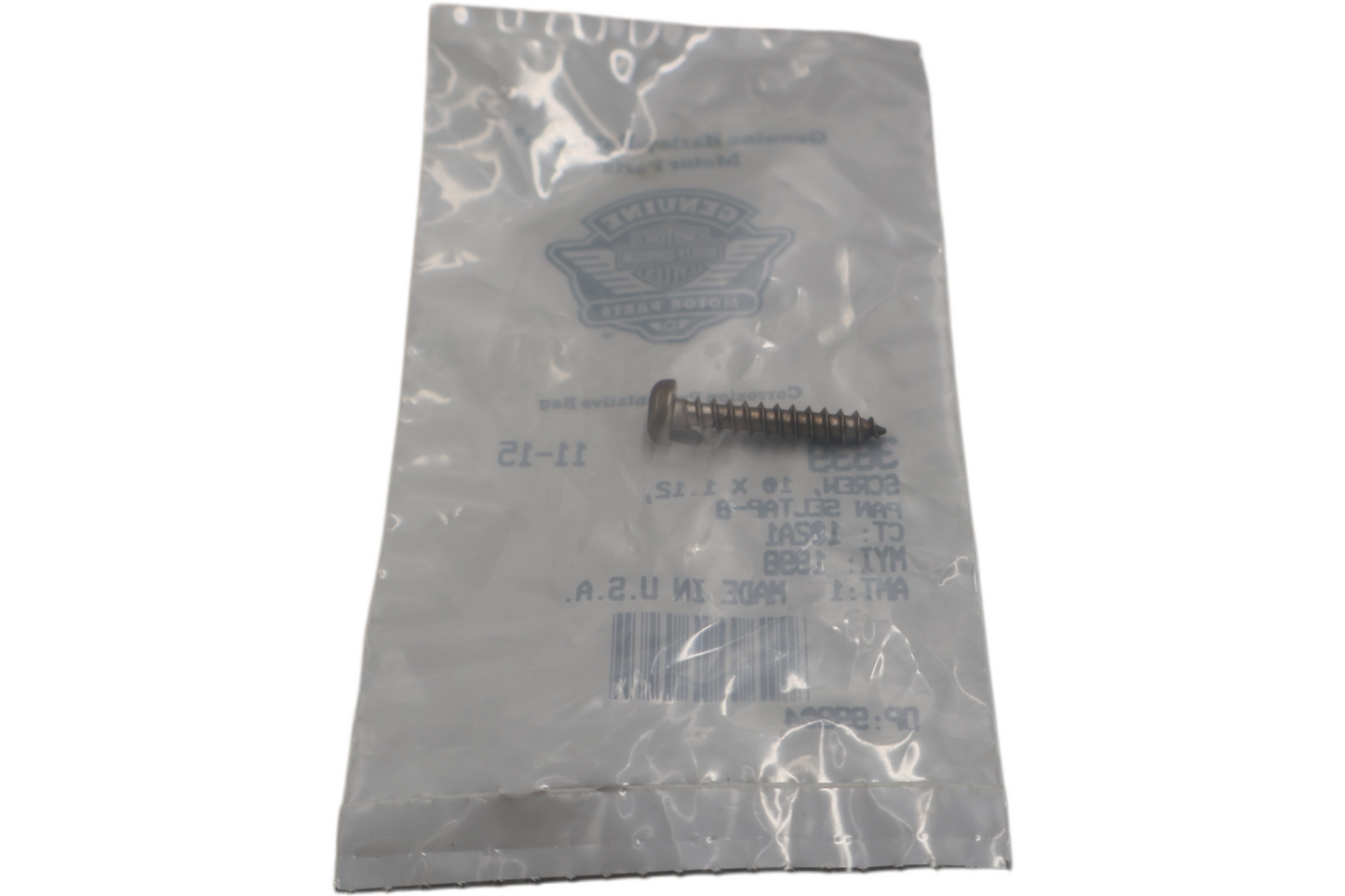 3639 NEW OEM HARLEY-DAVIDSON SELF TAPPING PANHEAD TORX SCREW no.10 x 1-1/8"