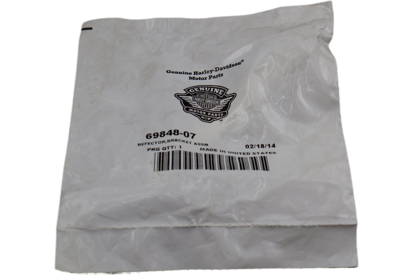 69848-07 NEW OEM 2007-2008 HARLEY-DAVIDSON FLHRSE3/4 LICENSE REFLECTOR