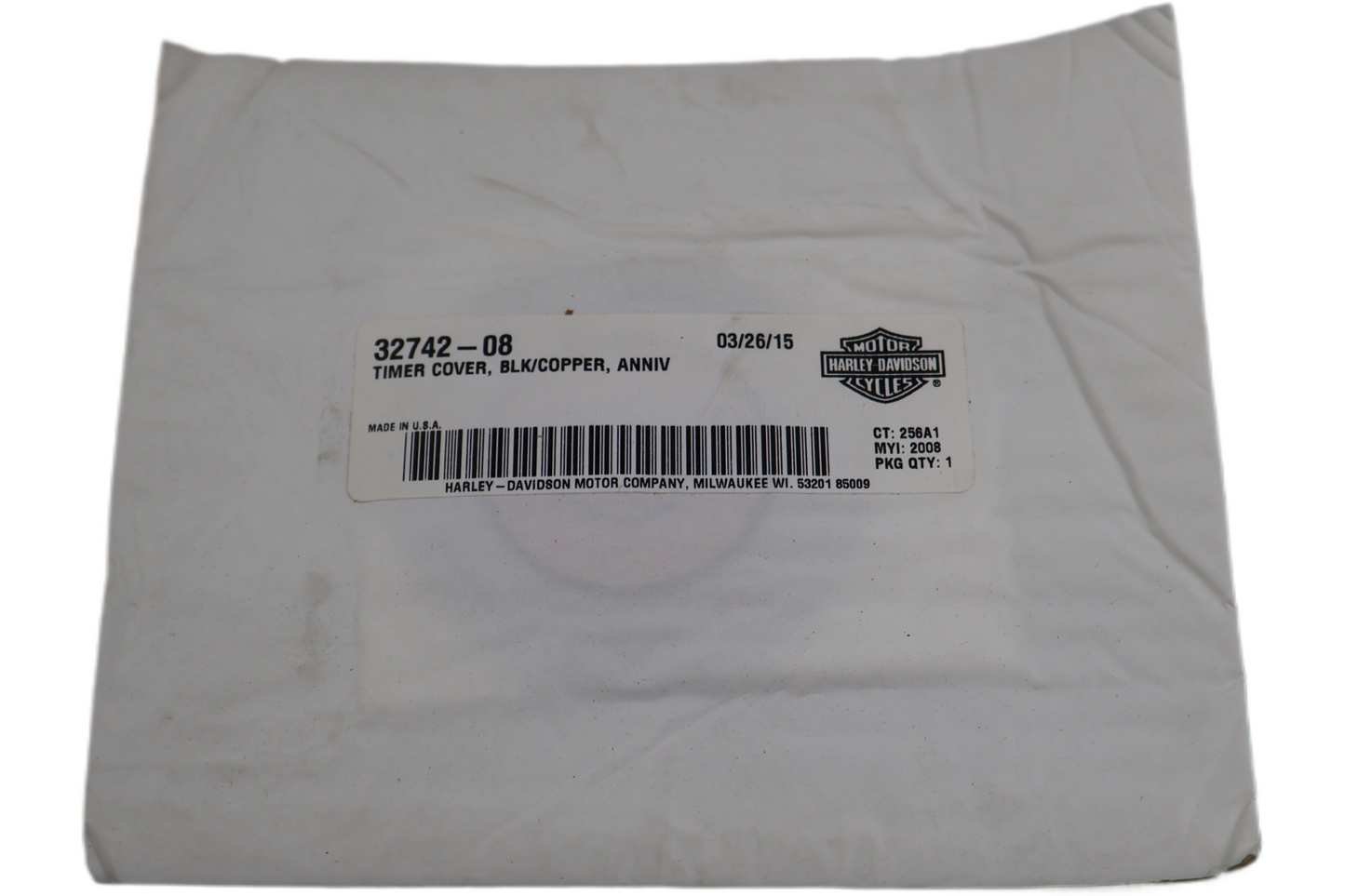 32742-08 NEW OEM 2008 HARLEY-DAVIDSON SPORTSTER XL883 1200 105TH TIMER COVER