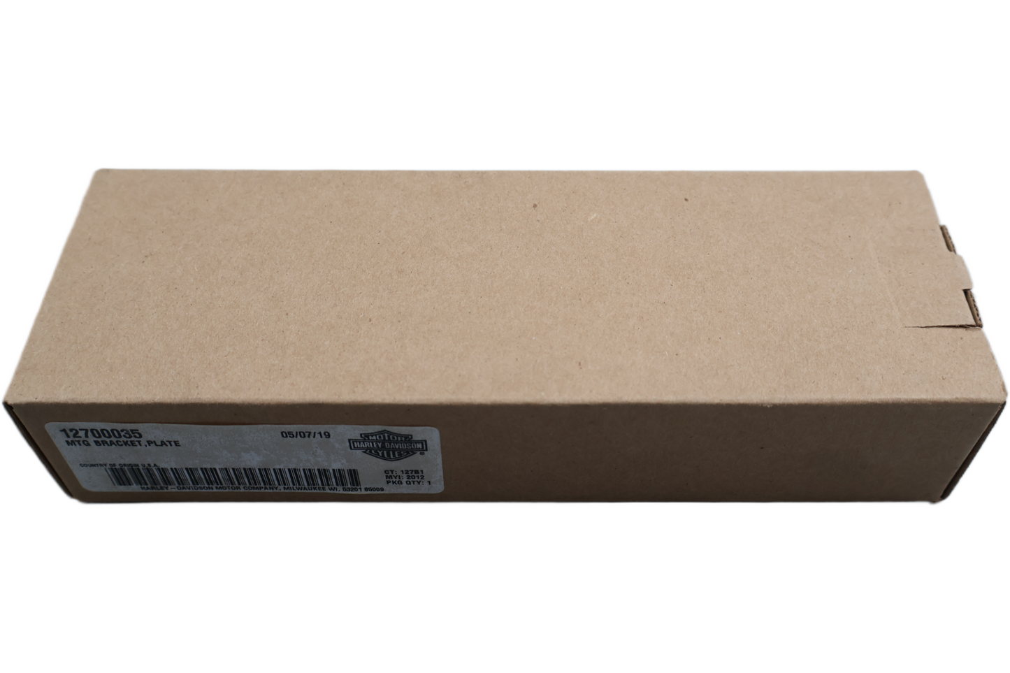 12700035 NEW OEM 2012-2013 HARLEY-DAVIDSON TOURING CVO SADDLEBAG MOUNTING PLATE