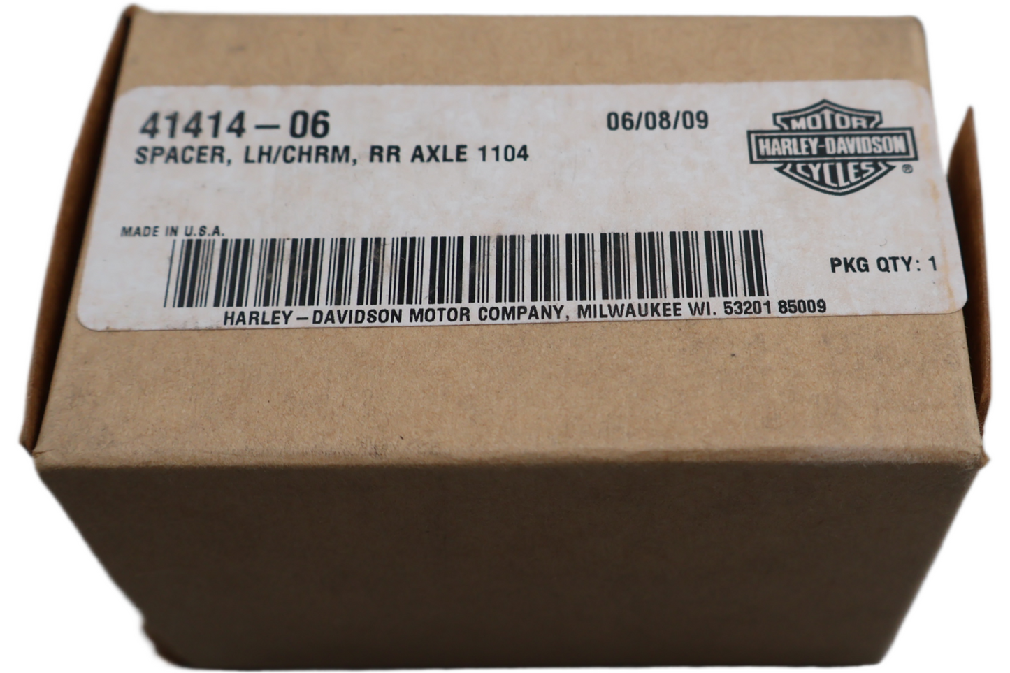 41414-06 NEW OEM 2008 HARLEY-DAVIDSON FXDSE2 DYNA LEFT REAR AXLE SPACER SPACER