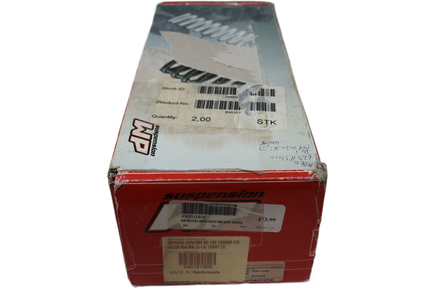 93010180S NEW OEM 2007-2009 KTM 50 SX JUNIOR SPRING 85N/MM 85-130