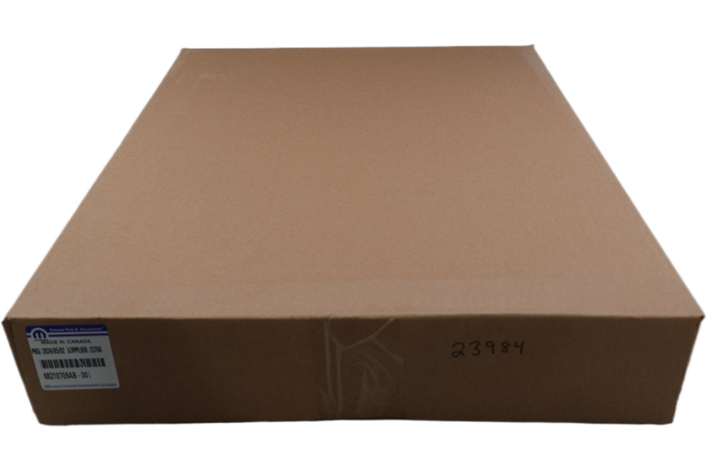 68210709AB NEW OEM 2013-2017 DODGE VIPER TA1.0 LEFT FRONT SPLITTER CARBON FIBER