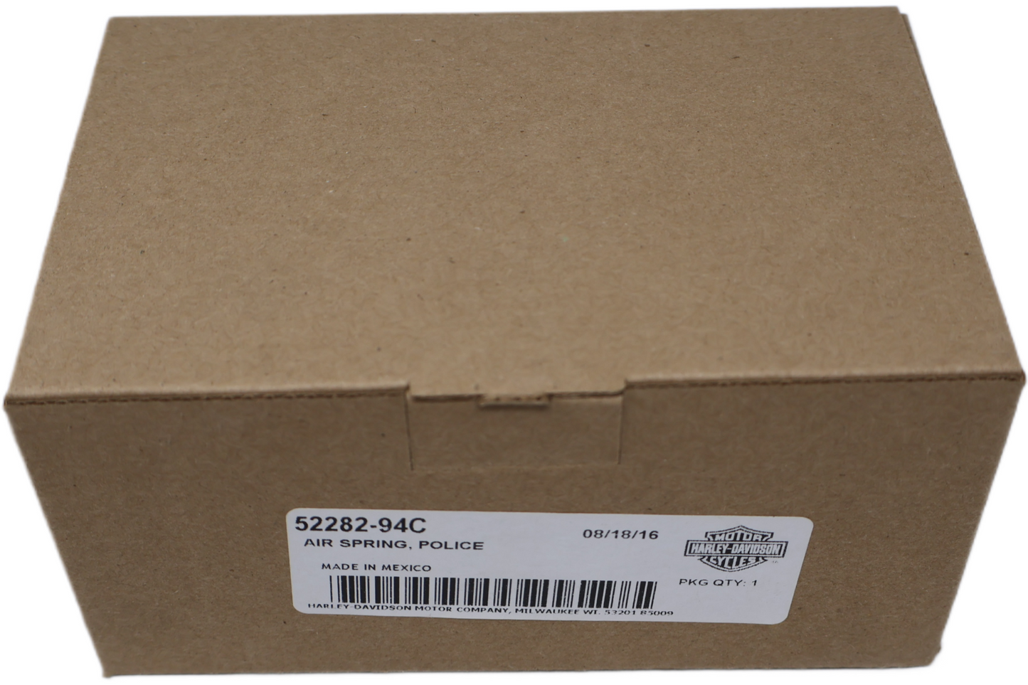 52282-94C NEW OEM 1995-2012 HARLEY-DAVIDSON POLICE SEAT AIR SPRING
