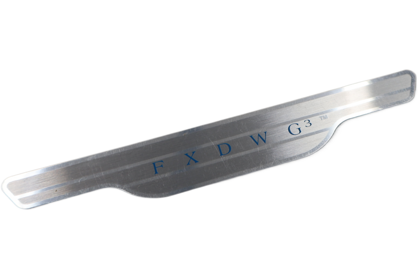 13563-02 NEW OEM 2002 HARLEY-DAVIDSON FXDWG3 WIDE GLIDE HEADLAMP VISOR TRIM DECA