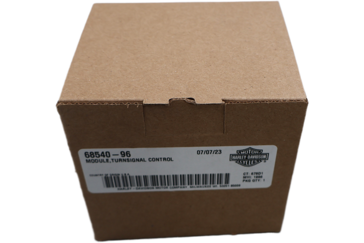 68540-96 NEW OEM 1996-2003 HARLEY-DAVIDSON SPORTSTER DYNA TURN SIGNAL MODULE