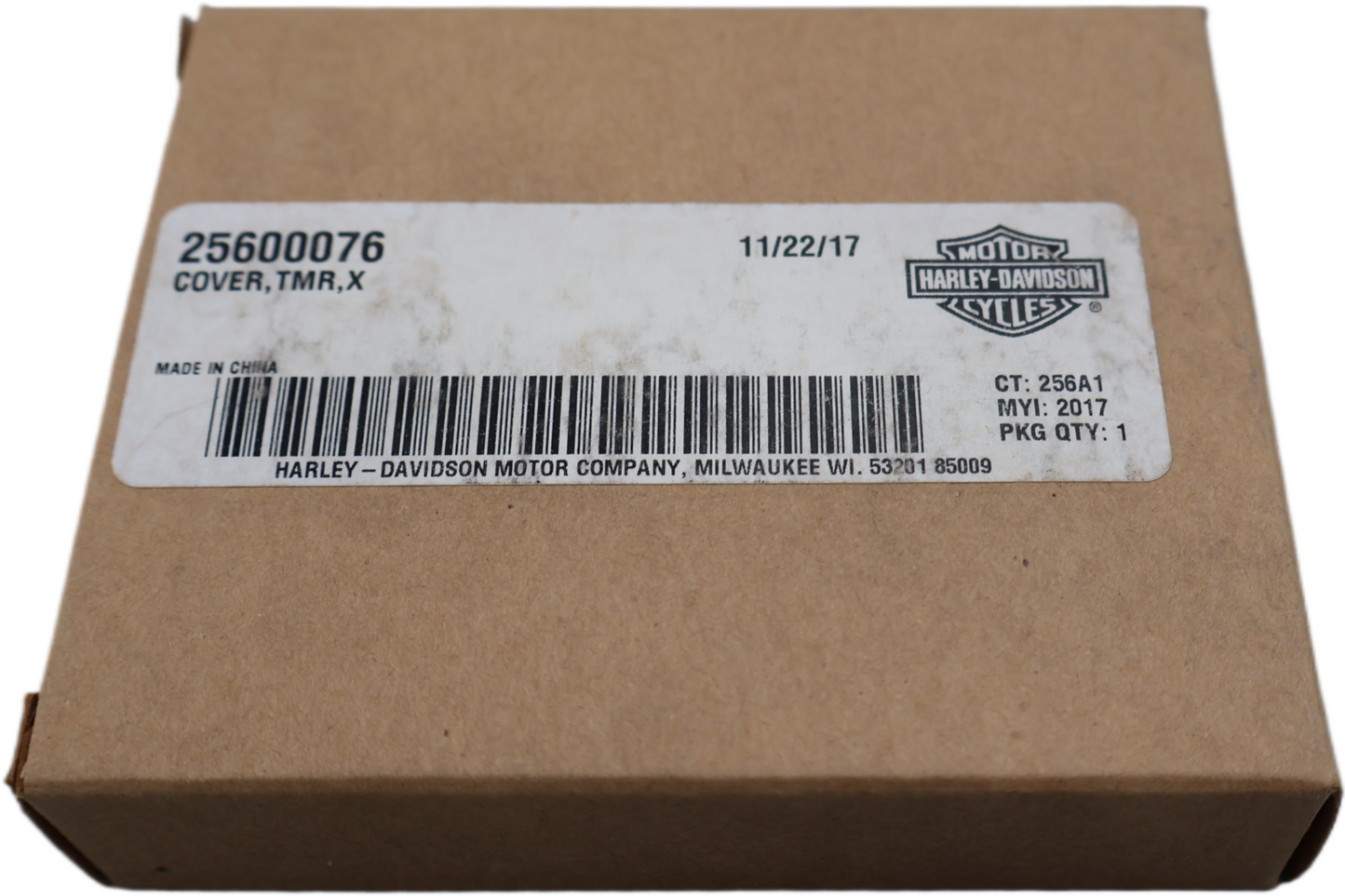 25600076 NEW OEM 2017-2023 HARLEY-DAVIDSON TOURING CVO TIMER COVER STREET GLIDE