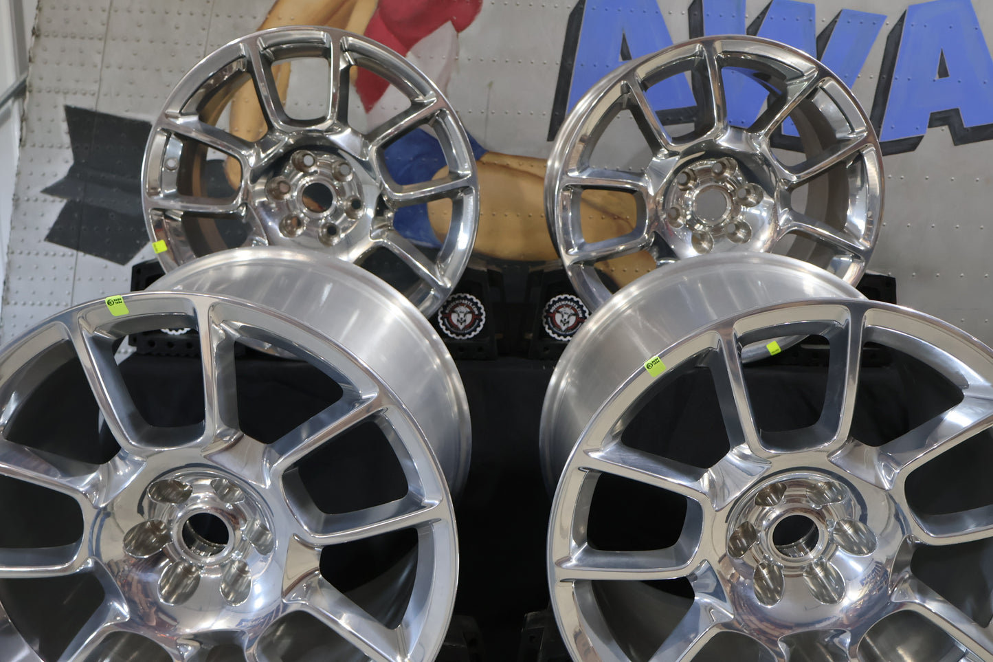 5181333AA 5181334AA NEW OEM 2008-2010 DODGE VIPER WHEELS SET ACR-X COMP SRT
