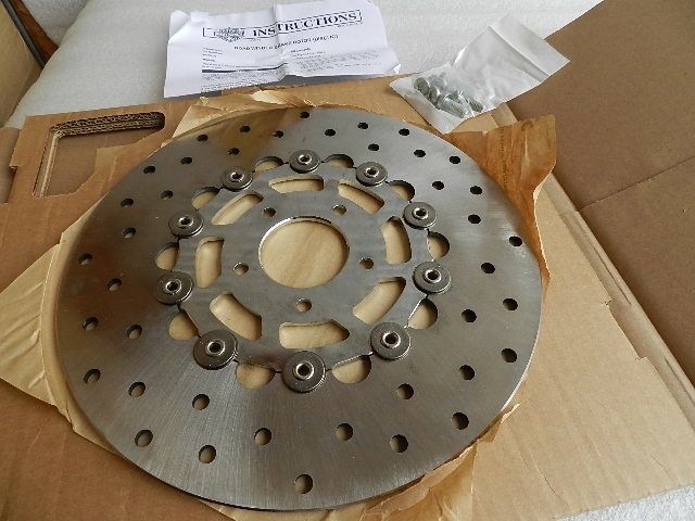 46723-06 NEW OEM 2006 AND NEWER HARLEY-DAVIDSON DYNA ROADWINDER LEFT FRONT ROTOR