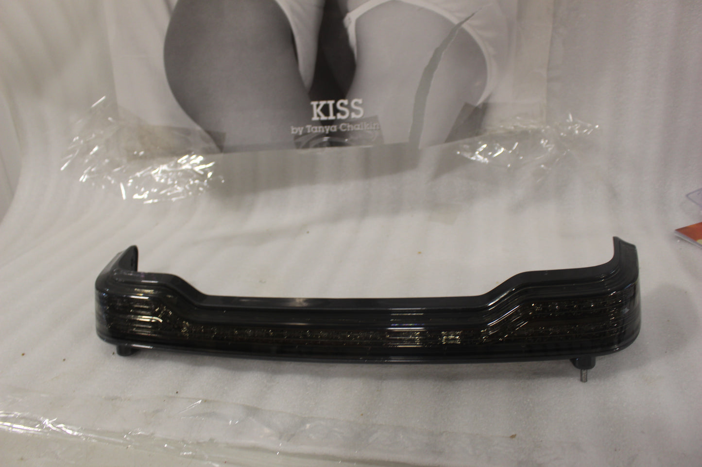 67800564BYZ NEW OEM 2014-2025 HARLEY-DAVIDSON TOURING TOUR PACK BEZEL CHARCOAL SLATE