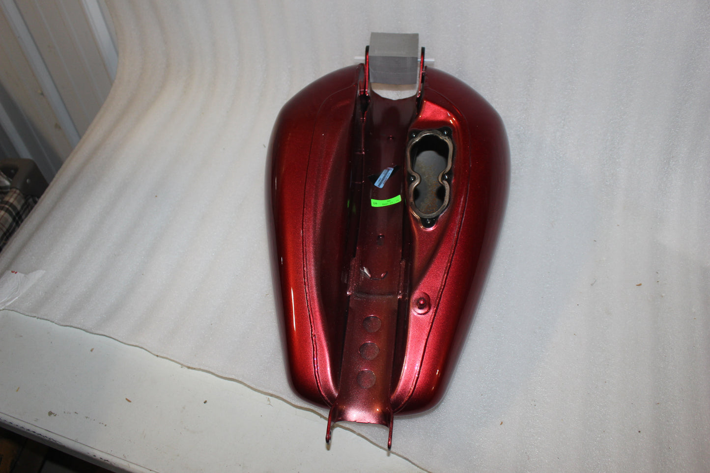 61195-08CPV NEW OEM 2008 HARLEY-DAVIDSON SPORTSTER XL883C CANDY RED SUNGLO FUEL TANK FUEL