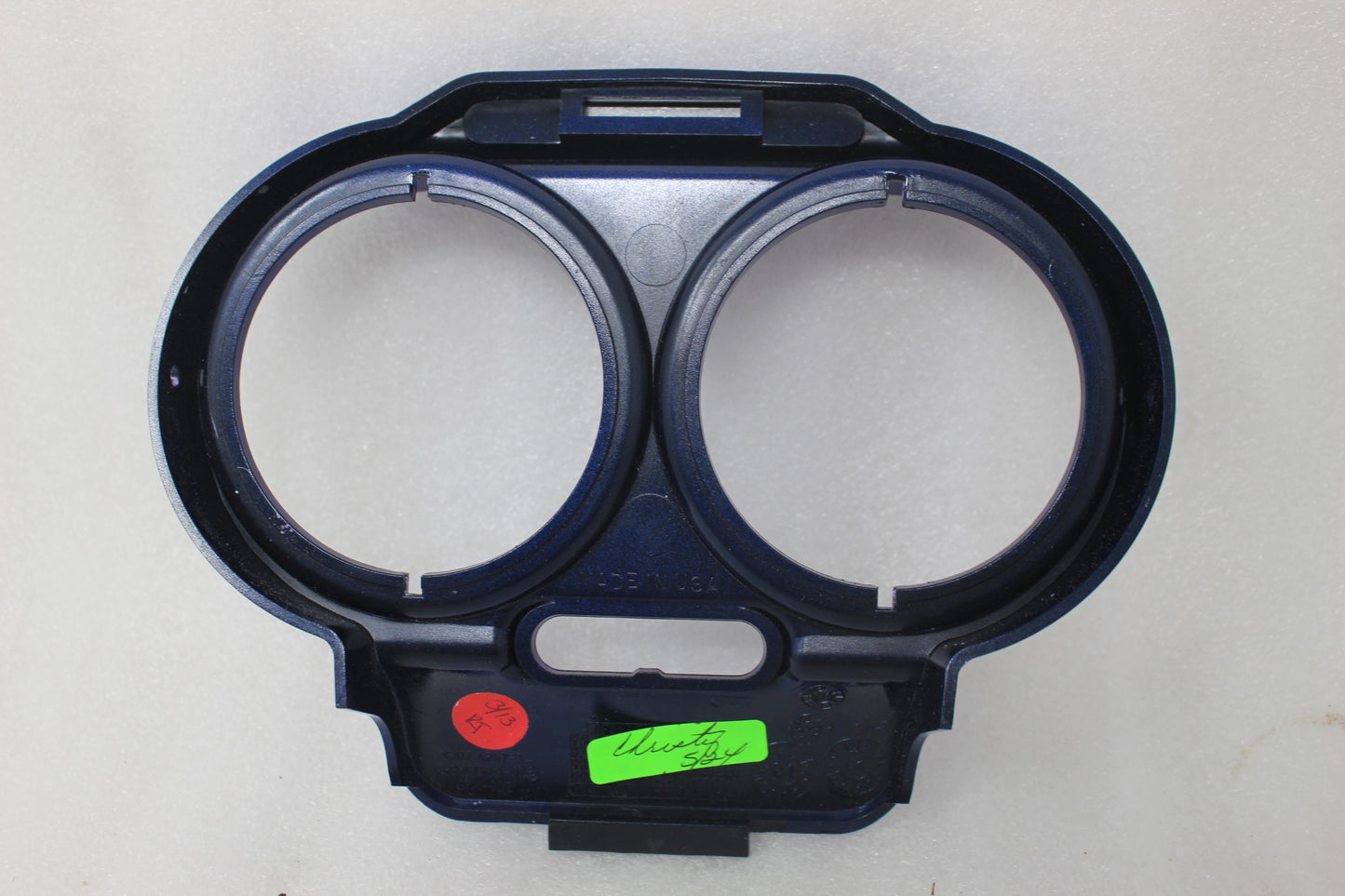 57000196BKO NEW OEM HARLEY-DAVIDSON CVO SPEEDO/TACH HOUSING CANDY COBALT FLTRXSE