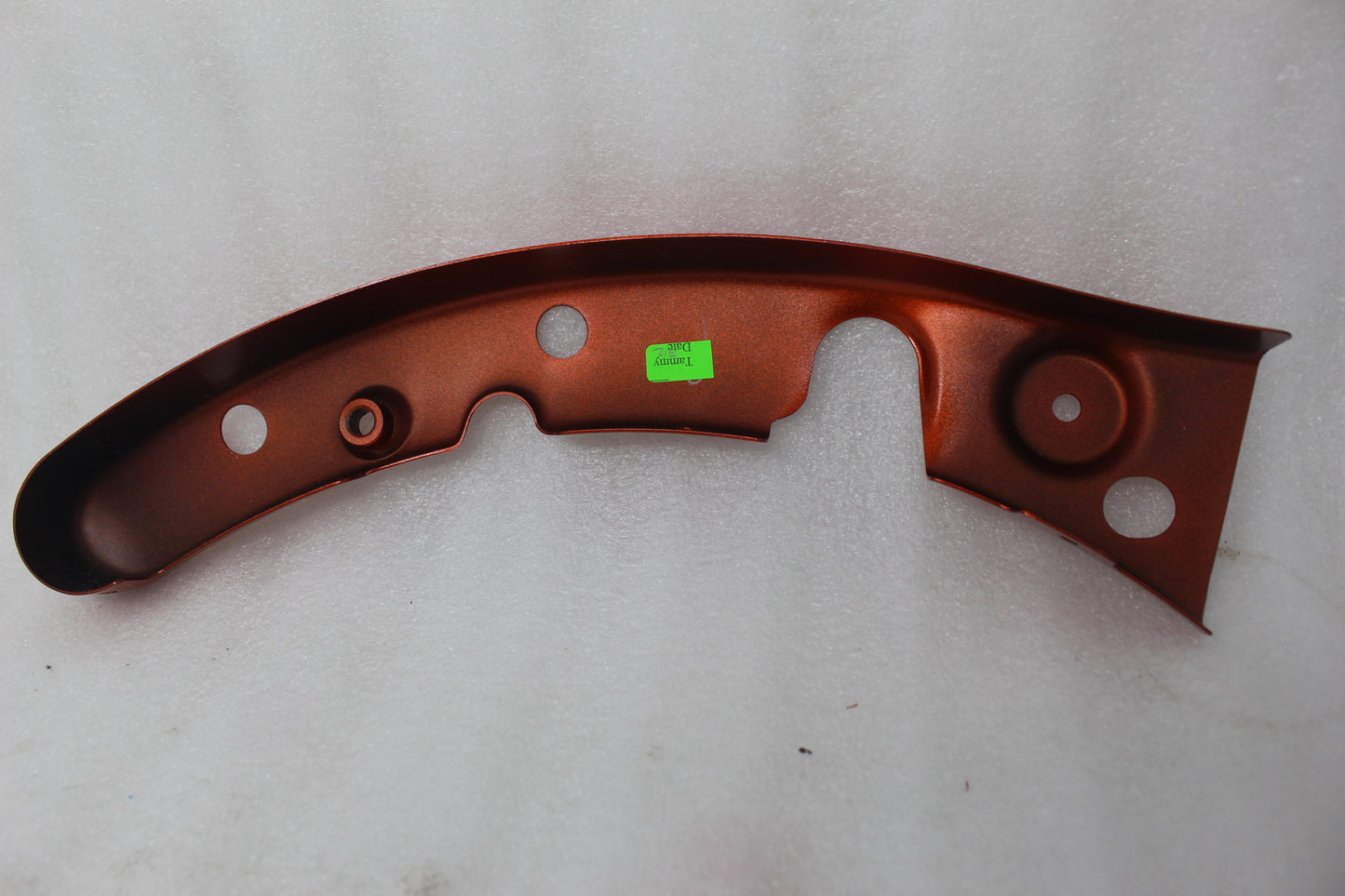 47200138DED NEW OEM HARLEY-DAVIDSON CVO LEFT FRAME COVER HOT CITRUS, FLHXSE3