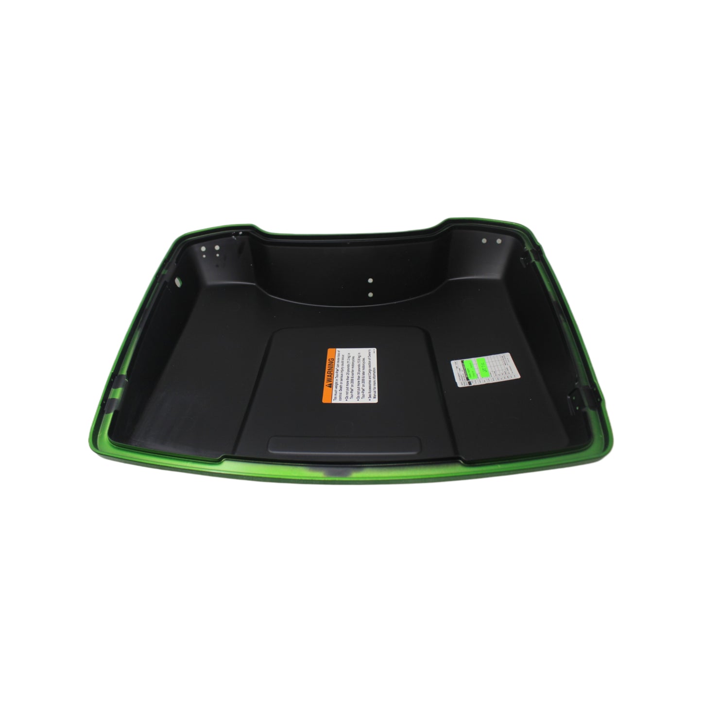 79085-10DFY NEW OEM HARLEY-DAVIDSON CVO TOUR PACK LID KRYPTONITE GREEN, FLHXSE2