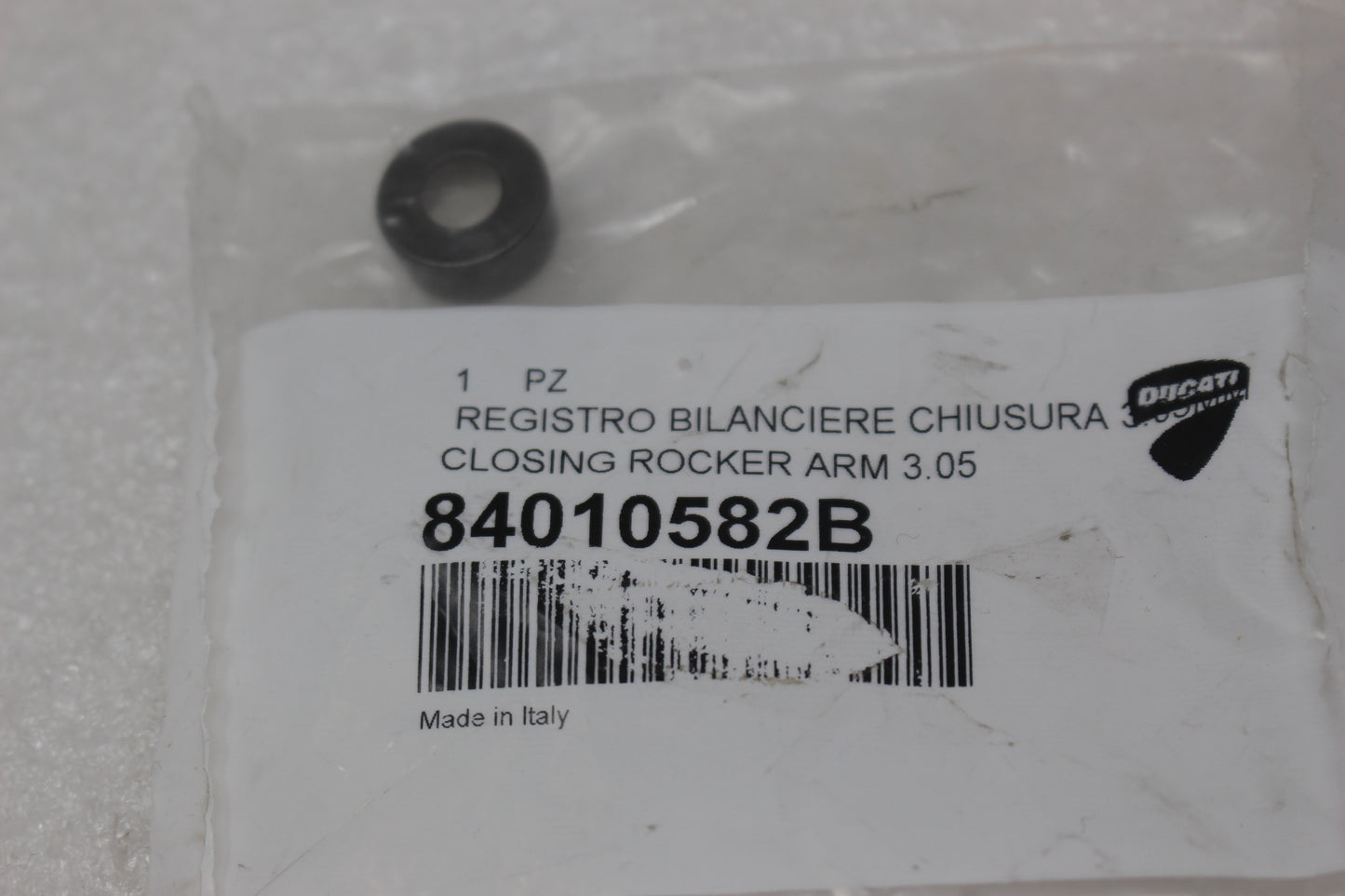 84010582B NEW OEM 2013-2025 DUCATI ADJUSTER, CLOSING ROCKER ARM 3.05MM DIAVEL MONSTER
