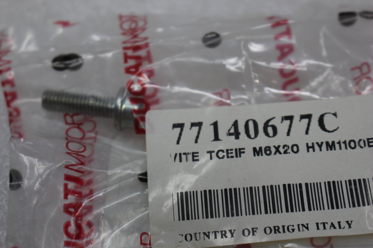 77140677C NEW OEM 2010-2012 DUCATI HYPERMOTARD MONSTER SCREW