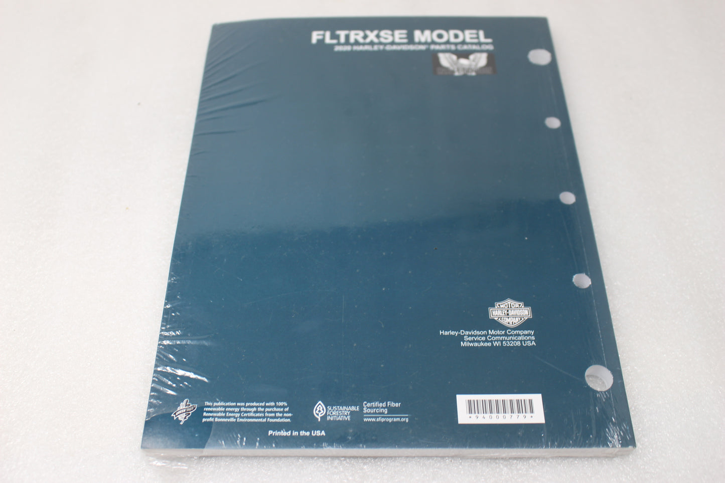 94000779 NEW OEM 2020 HARLEY-DAVIDSON CVO ROAD GLIDE FLTRXSE MODEL PARTS CATALOG