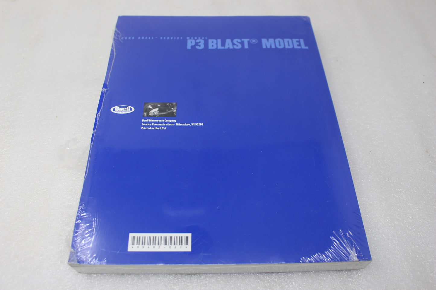 99492-06Y NEW OEM 2006 BUELL P3 BLAST MODEL OFFICIAL FACTORY MANUAL
