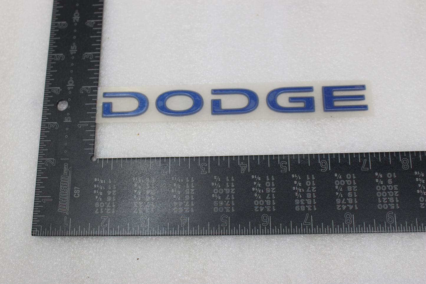 WN80SBBAC NEW OEM 2006 & 2008 DODGE VIPER SRT-10 REAR BUMPER DECAL NAMEPLATE
