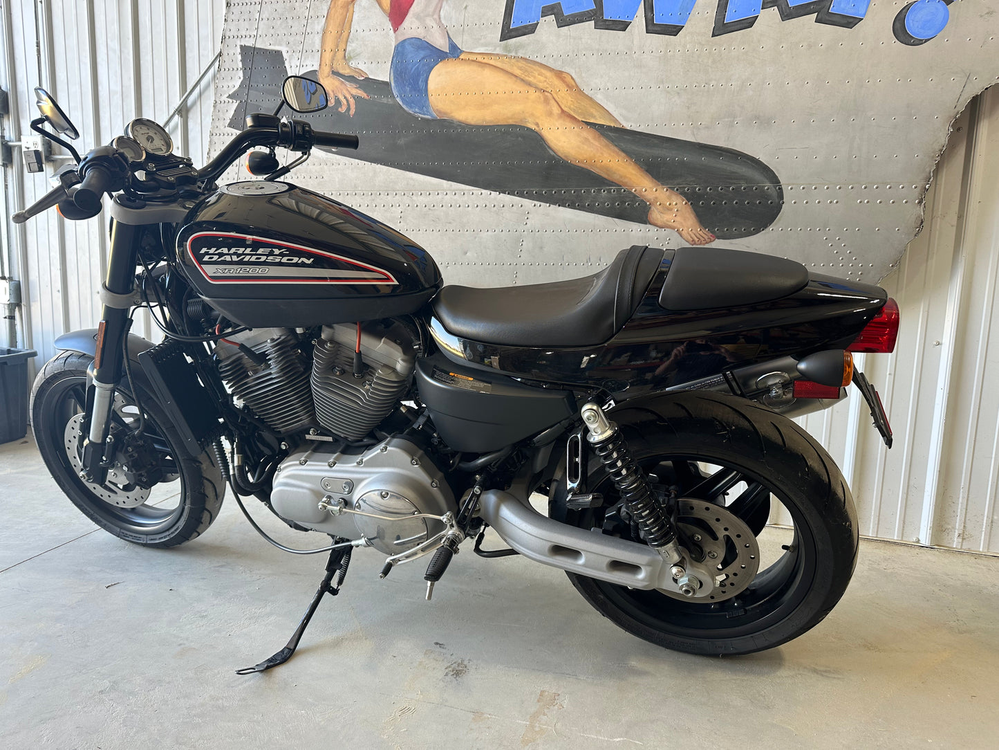 ORIGINAL ONE-0WNER 2009 HARLEY-DAVIDSON SPORTSTER XR1200 1664 ORIGINAL MILES