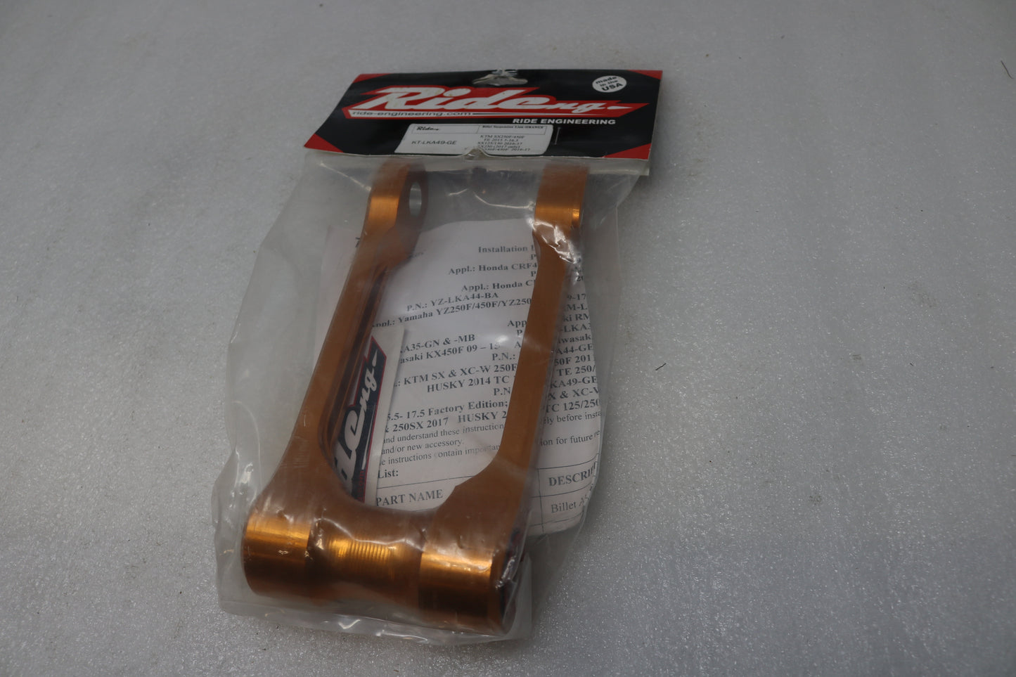 NEW RIDEng PERFORMANCE LINK ORANGE