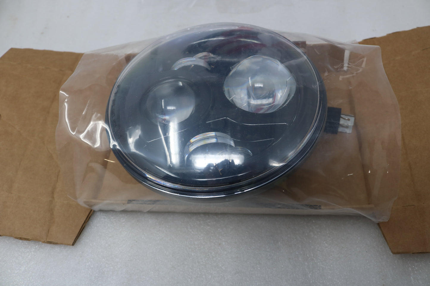 NEW J.W. SPEAKER HEADLIGHT 8700 LED 7" BLK 2001-1104