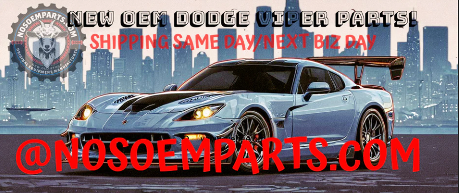 OEM 2013–2017 Dodge Viper Gen 5 Steering Wheels